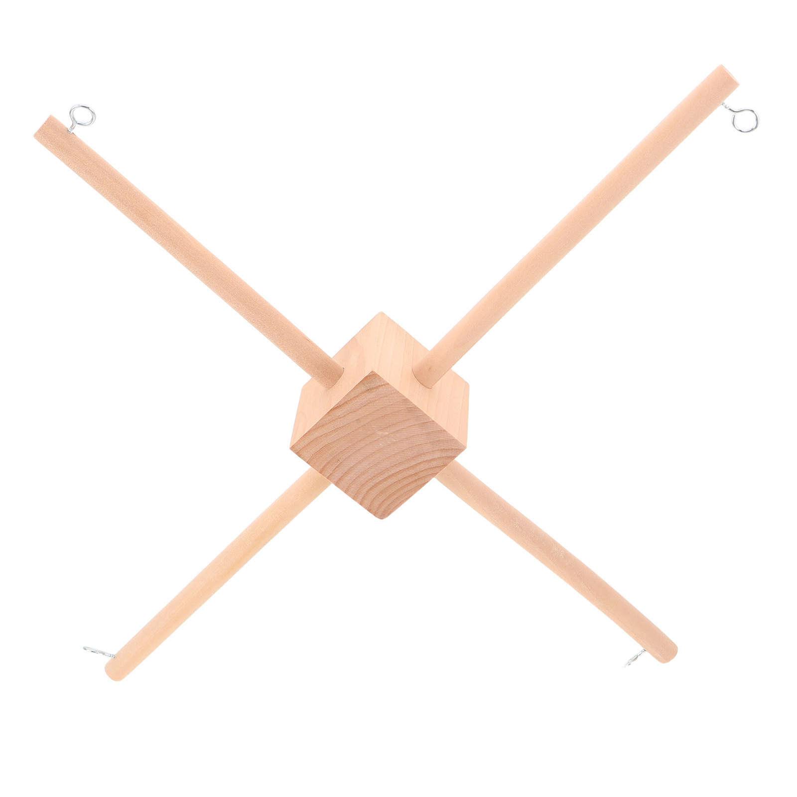 Baby Nursery Room - 1 Set Holz-Windspiel-Rahmen DIY-Kit für Kinderzimmerdekoration