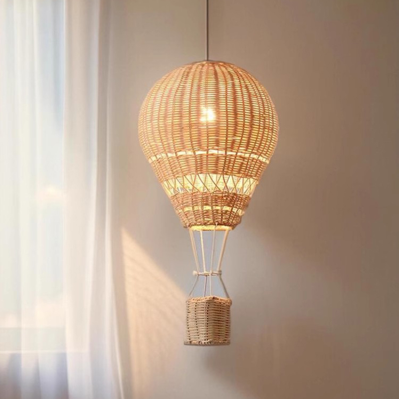 Baby Nursery Knobs - Heißluftballon Kronleuchter LED Kinderzimmer Lampe handgemachte
