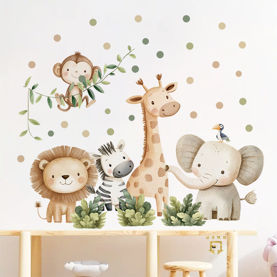Boho Waldtiere Wandaufkleber f – Baby Nursery Furniture Bewertung und Preis