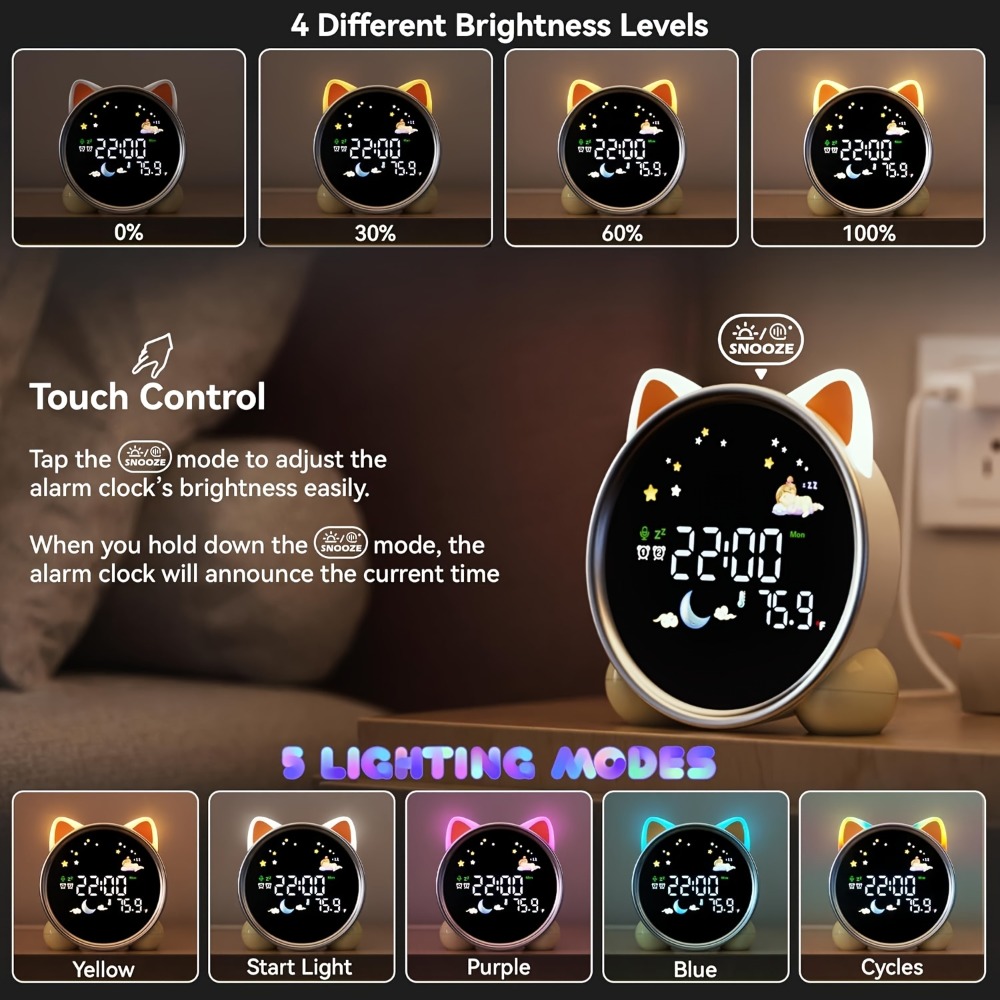 Kinderwecker, bereit zum Aufst – Sound Sleep Trainer Clock Bewertung und Preis