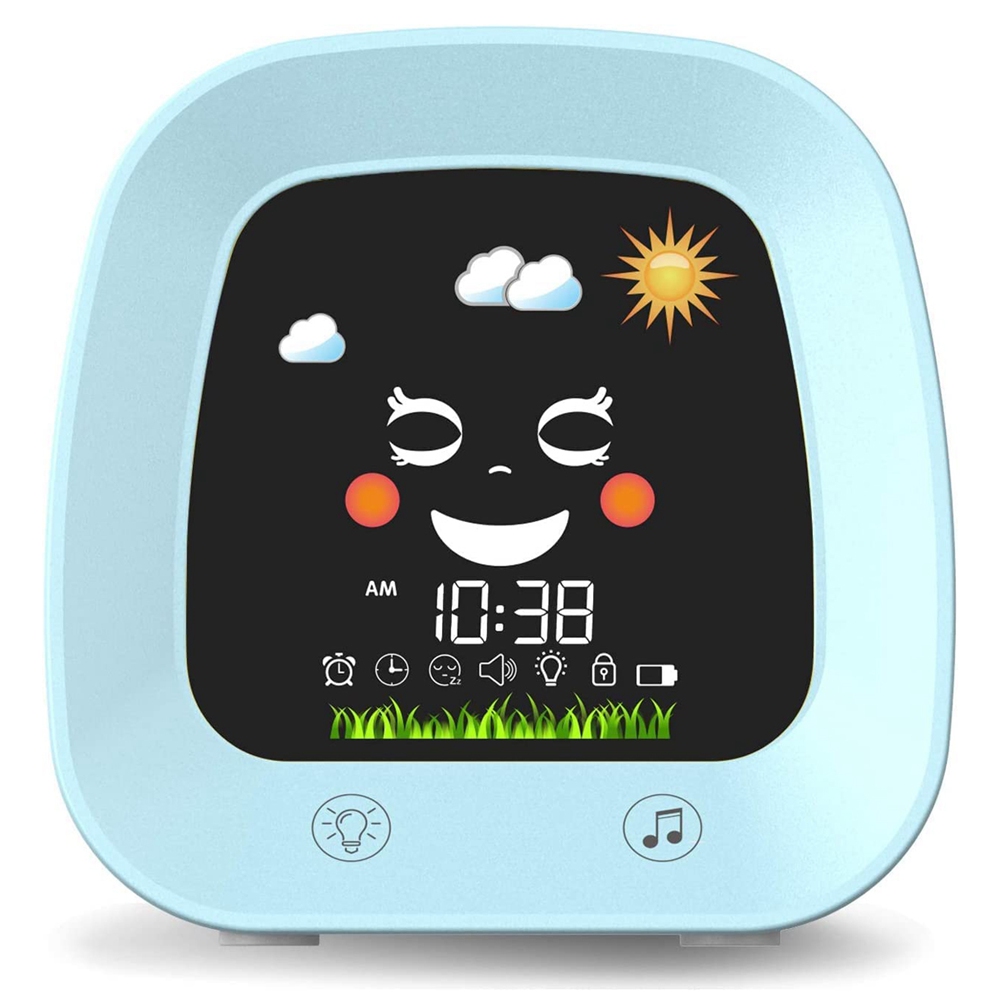 A23E-1 Kinderwecker, Schlaftra – Sound Sleep Trainer Clock Bewertung und Preis