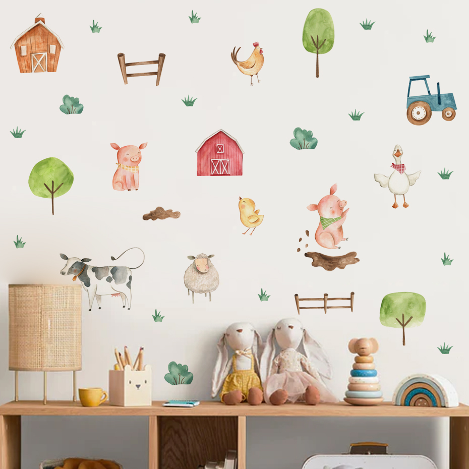 Boho Aquarell süße Bauernhof T – Baby Nursery Furniture Bewertung und Preis