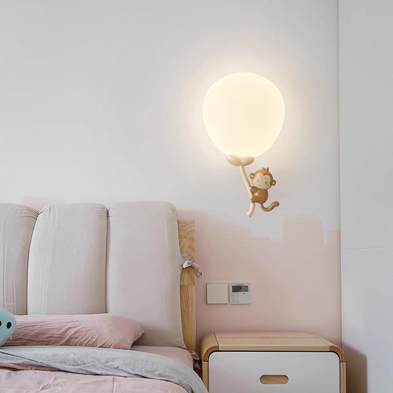 Nette Ballon Affe Bär Lampe Ki – Baby Nursery Knobs Bewertung und Preis