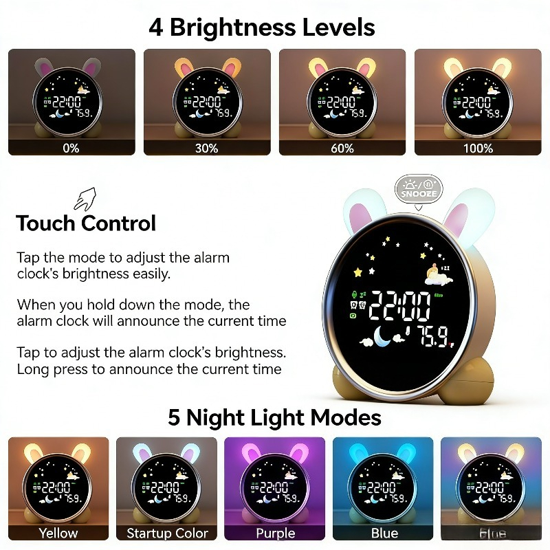 Kinder-Wecker mit Aufwachhilfe – Sound Sleep Trainer Clock Bewertung und Preis