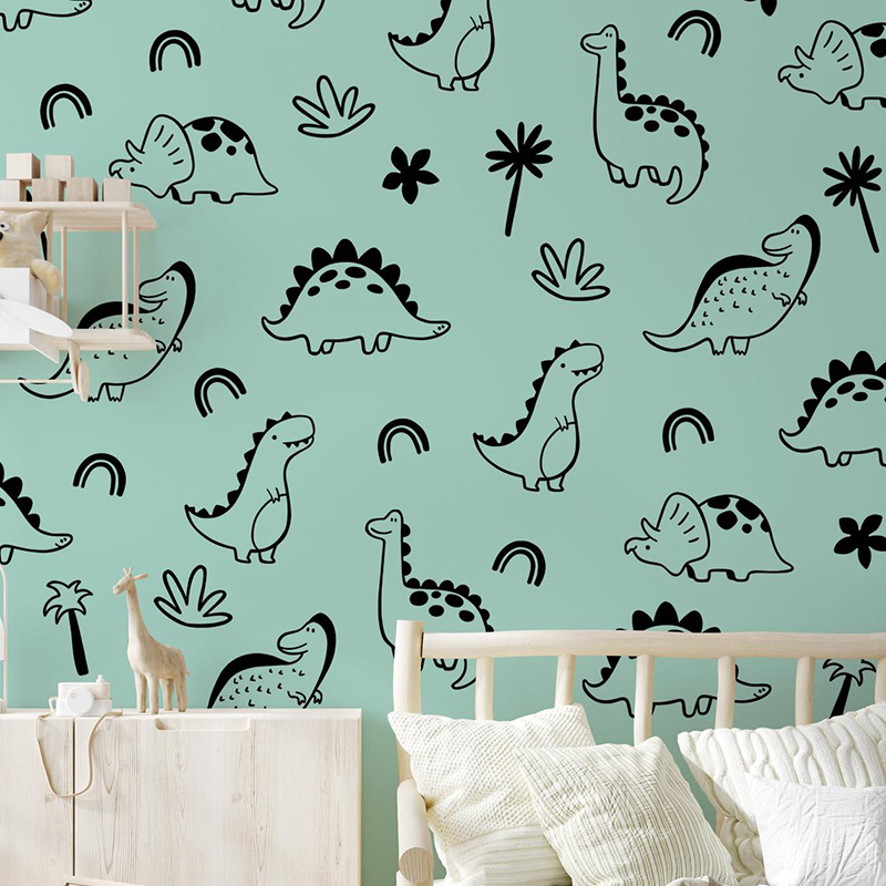 Geometrischer Dinosaurier Baum – Baby Nursery Furniture Bewertung und Preis