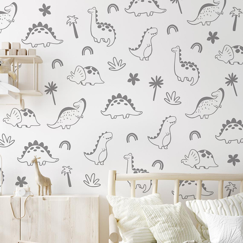 Geometrischer Dinosaurier Baum – Baby Nursery Furniture Bewertung und Preis