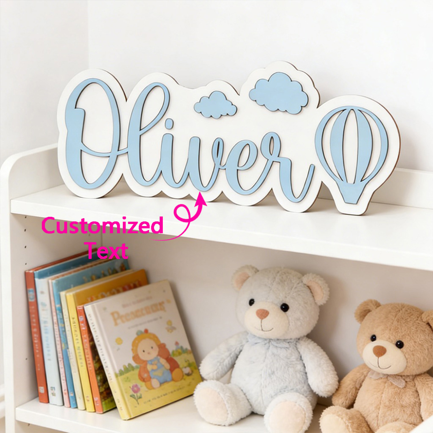 Personalisiertes Heißluftballo – Baby Nursery Room Bewertung und Preis