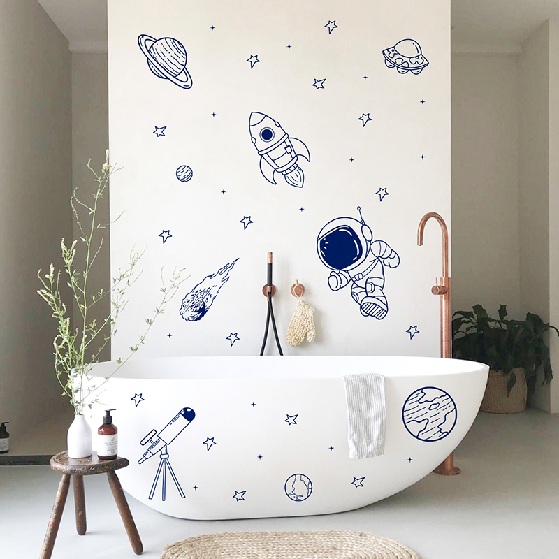 Wandaufkleber mit Cartoon-Univ – Baby Nursery Furniture Bewertung und Preis