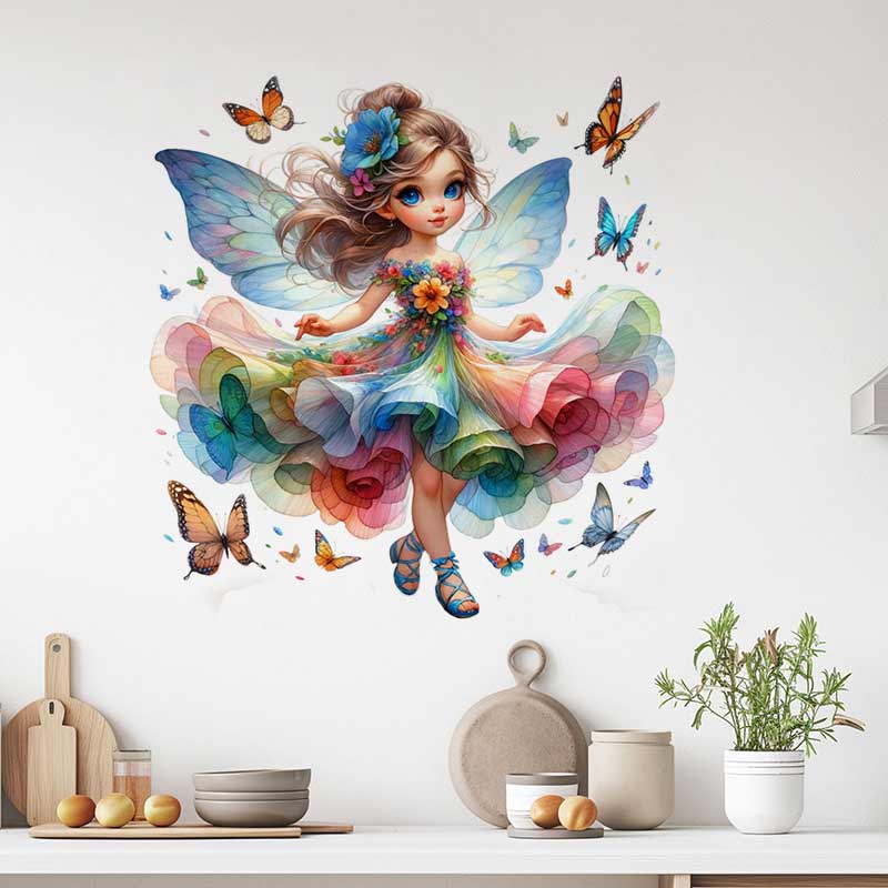 Feen-Wandaufkleber für Baby- u – Baby Nursery Mural Wallpaper Bewertung und Preis