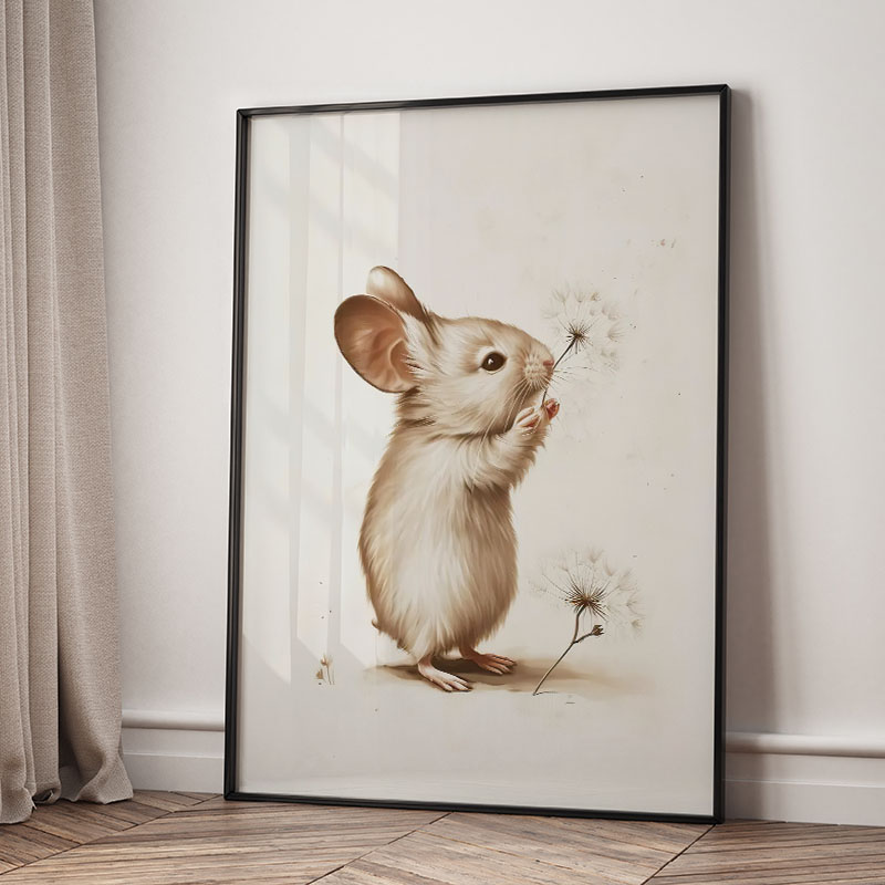 Bär, Hase, Fuchs, Hirsch, Eich – Baby Nursery Prints Bewertung und Preis