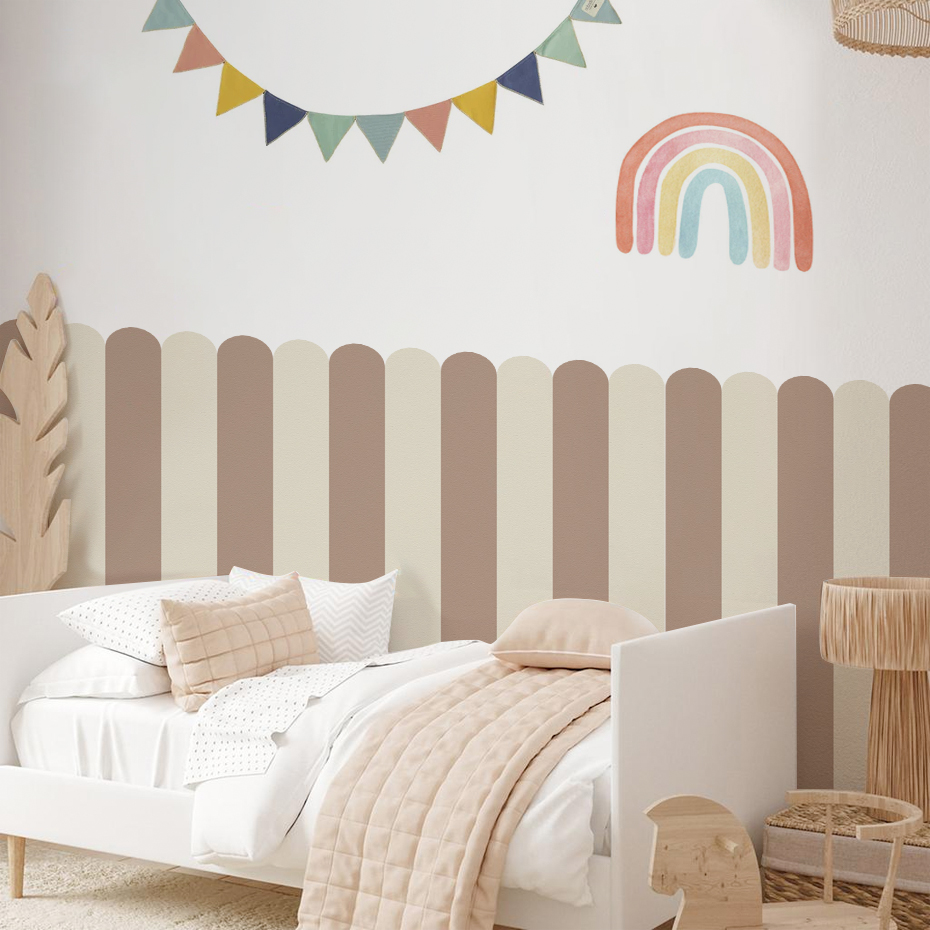 Mehrfarbige vertikal gestreift – Baby Nursery Room Bewertung und Preis