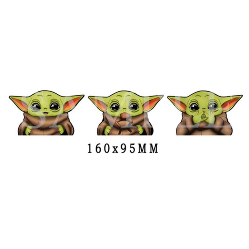 Anime Cartoon Baby Yoda 3D Mot – Baby Yoda Nursery Decor Bewertung und Preis