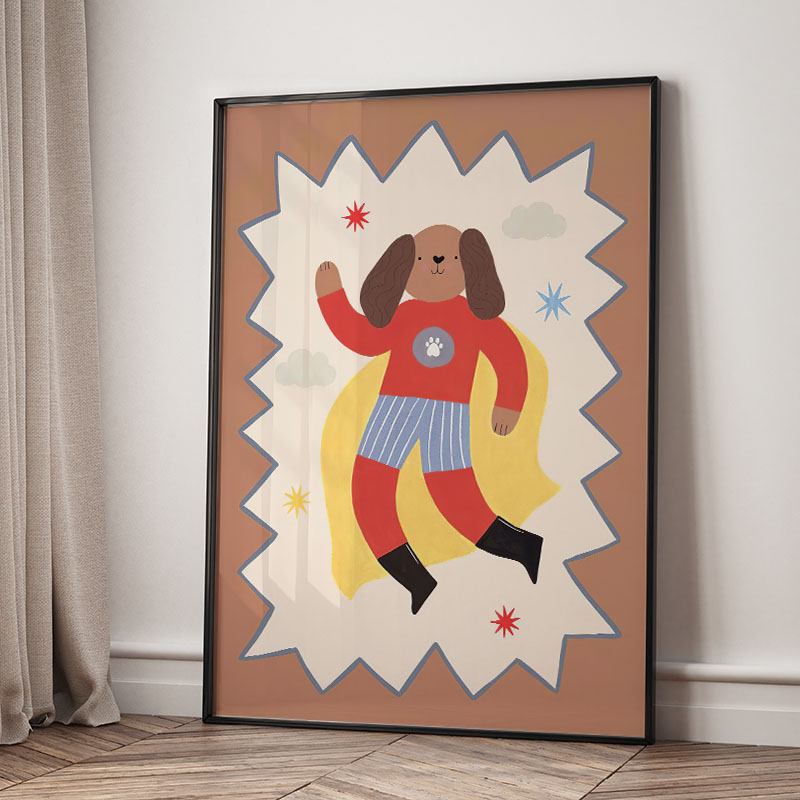 Lustige Cartoon-Wandkunst für  – Baby Nursery Prints Bewertung und Preis